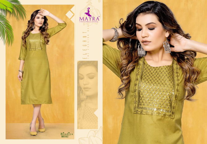 Mayra Bindiya Wholesale Kurti Exclusive Wear Collection